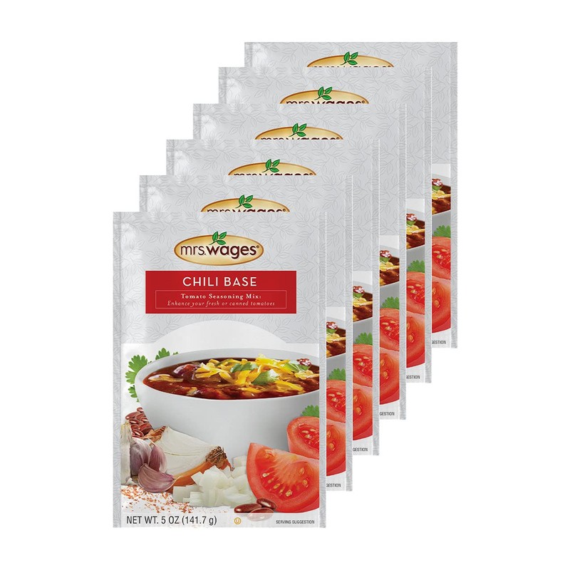 Mrs Wages Chili Base Canning Mix, 5 Oz Package (VALUE
