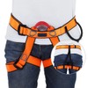 Half Body Safety Belt for Rock Climbing Mountaineering Rappelling Aerial