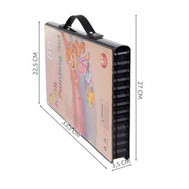 ISO TRADE Painting Set Case Individual Parts in Case Artist Painter Creative Art 86 Pieces 9173