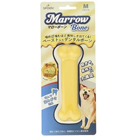 THE SPORN COMPANY Dog Toy, Dental Toy, Marrowbone Cheese Flavor, Medium