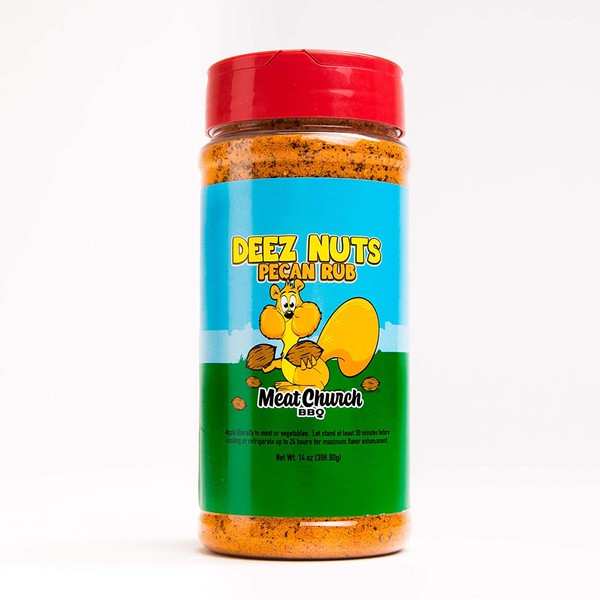 Meat Church Deez Nuts Honey Pecan 14 oz. Shaker