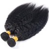 Leruikair Human Hair Bundles 26 28 30 Inch Kinky Yaki