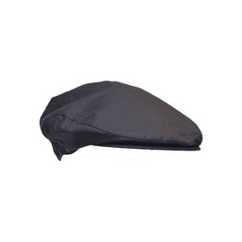 WALKER AND HAWKES - Premium Olive 100% British Millerain Waxed Cotton Belton Flat Cap Unisex - Navy - L (59cm)