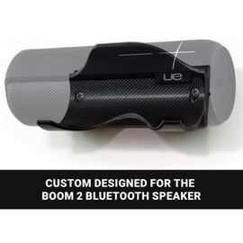 Spartan Mounts Compatible with Ultimate Ears Boom 2 Bluetooth Speakers | Low Profile Wall Mount Anywhere Design for Home, Office, Studio, Garage, Dorm, Patio, Auto, Boat, Golf Cart | Made in USA