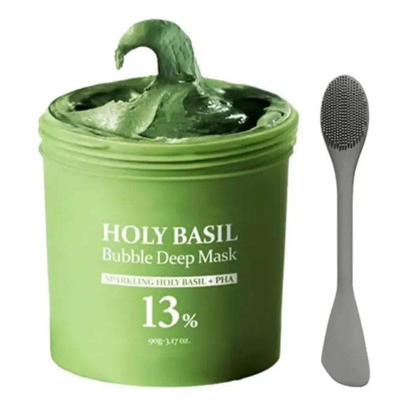 Holy Basil Bubble Deep Mask 90g Tipo De Piel Grasa