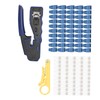 RJ45 Crimping Tool Multifunctional Ethernet Crimper Cutter Stripper for Cat5