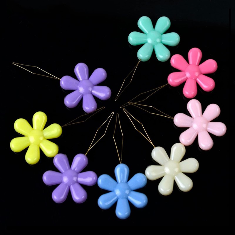 10 Pcs Threader Tool Flower Shape DIY Handicraft Sewing Tool