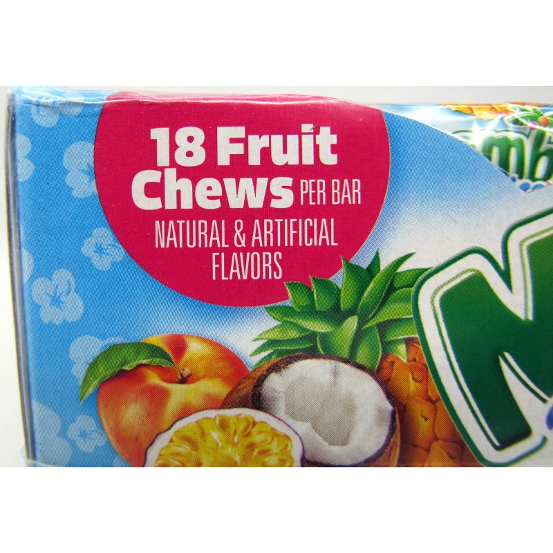 Storck Mamba Tropic Fruit Chews 24 Ct 2.65 Oz Bars