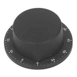 Wind Up Timer Magnetic Suction Outdoor Training 60 Minutes Manual Countdown Timer Black