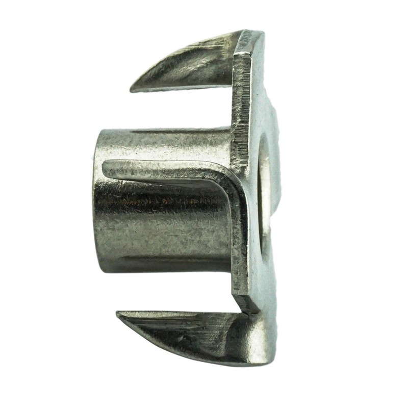 M5 (10 pieces) drive-in nuts with thread for wood, stainless