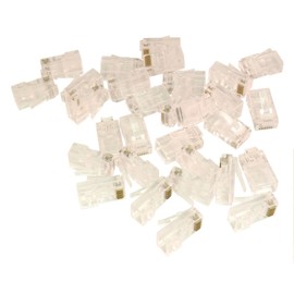 PTC RJ45 Grey Patch Cat5e Solid Internet DSL Ethernet Network LAN Kit | 300'ft