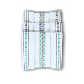 techtex Flower Stripe Kitchen, Tea/Dish & Glass Towels, pack of 1 towel, 100% Cotton, Size 50 × 70cm.