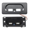 Universal 3.1A 12 V Dual USB Port Fast Charger Socket
