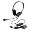 ANCLLO USB Headset Computer Headphones with Microphone Noise Cancelling Lightweight