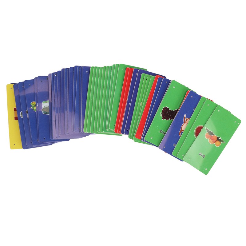 50pcs Amblyopia Training Card Waterproof 0.7mm Hole 4 Holes Strabismus