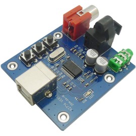 Fasizi PCM2704 USB DAC USB Power Fibre Optic Coaxial Analogue Output sZ-11 for Rasberry Pi Rasbian RaspBMC