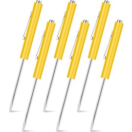 24 Pcs Pocket Screwdriver Mini Tops and Pocket Screwdriver with Magnet for Mechanical Electrician Technician Repair Tool (Black)