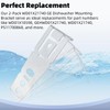 2 Pcs Dishwasher Mounting Bracket WD01X21740, Dishwasher Bracket Compatible with