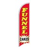 4 Less Co FUNNEL CAKES Windless Swooper Flag Feather Banner