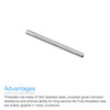 sourcing map Fully Threaded Rod M5 x 60mm 0.8mm Thread