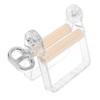 Minkissy 4pcs Plastic Tube Squeezer Toothpaste Squeezer Rolling Tool for