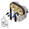 TOOLGUY REPUBLIC Timing Gear Lock Clamp Set - Holds Valve
