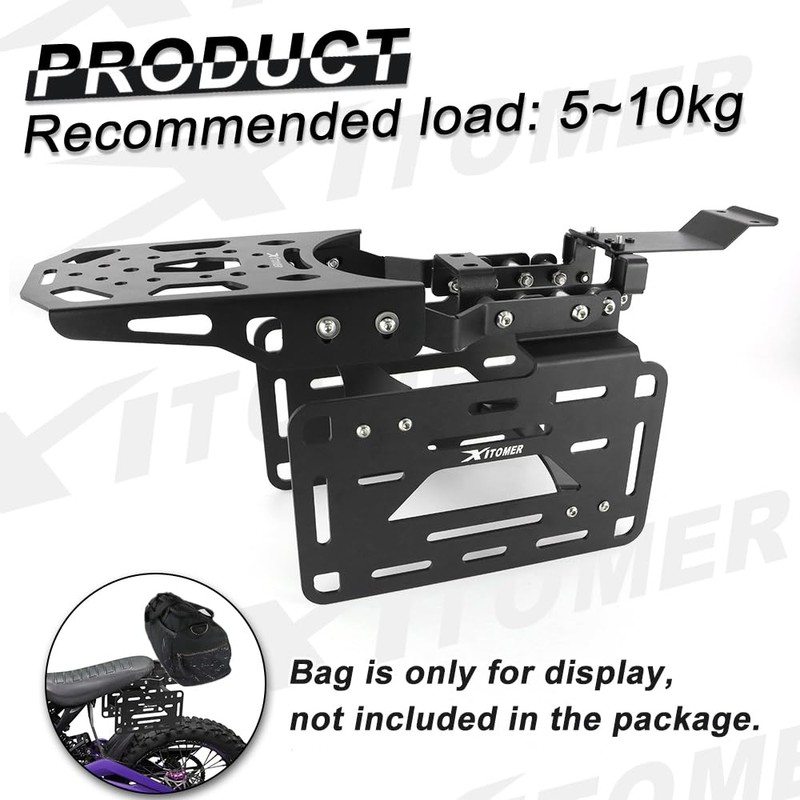 Xitomer Luggage Rack Set Fit for Surron Light bee X/Segway