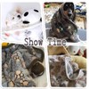 Bidason Pet Blanket, Mat, 3-Piece Set, Cute, Square, Reversible, Fluffy,