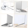 Tofficu Portable Aluminum Laptop Stand Heat Sink Base Elevated Rack