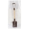 Darice Rustic Square, 4 inches Snow Shovel, Rust