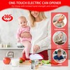 Electric Can Opener Kitchen Gadgets: One-touch Automatic Can Opener Smooth