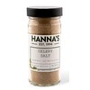 Hanna's Celery Salt, Premium Quality, 4 fl oz Glass Jar