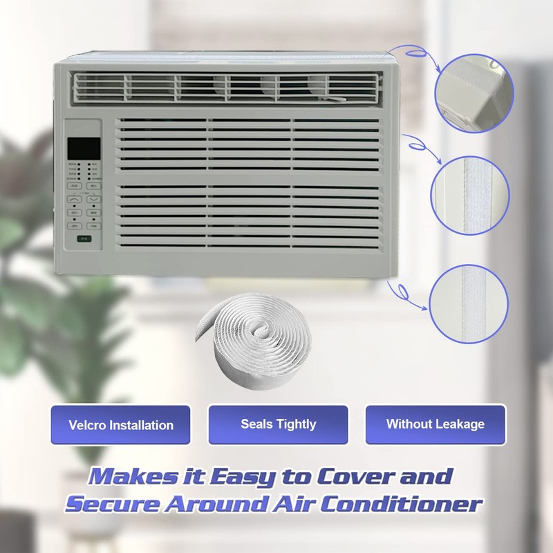 Waterproof Insulated Indoor Air Conditioner Cover for Inside Window AC