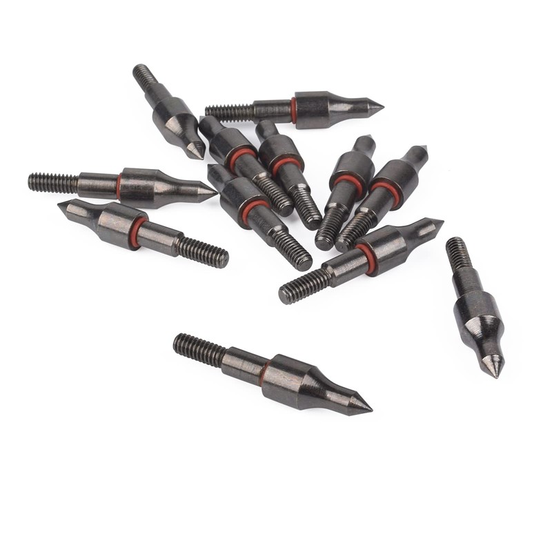12 x 100 g Black Screw in Practice Broad Tip