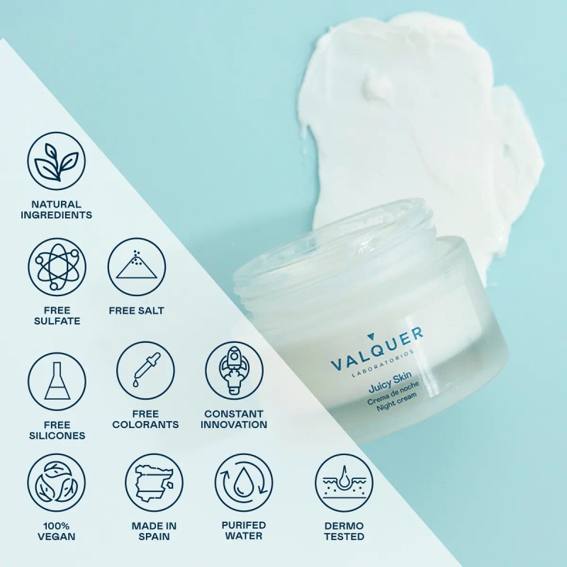 Valquer Crema De Noche Para El Cuidado De La Piel