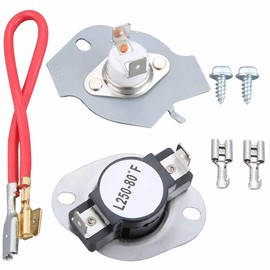 Seentech 279816 Dryer Thermal Cut-Off Kit – Compatible with Whirlpool Kenmore May-tag Amana Dryers – Replaces 3977393 3399848 AP3094244 PS334299 NED4655EW1 WED6200SW1 NED4600YQ0 NED4600YQ1