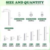 Keadic 1021Pcs M2 7 Sizes Hex Socket Button Head Cap