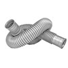 Qrity 1 Piece Flexible Waste Pipe, Universal Drain Pipe, Overflow