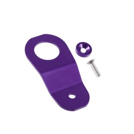 Motoforti Engine Water Tank Radiator Bracket Radiator Stay Mount Bracket and Washer Kit for Honda Civic 1996-2000 Aluminum Alloy Purple 1 Set Long-Lasting