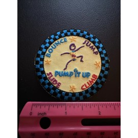 Pump it Up Girl Scout Boy Cub Scout Patch