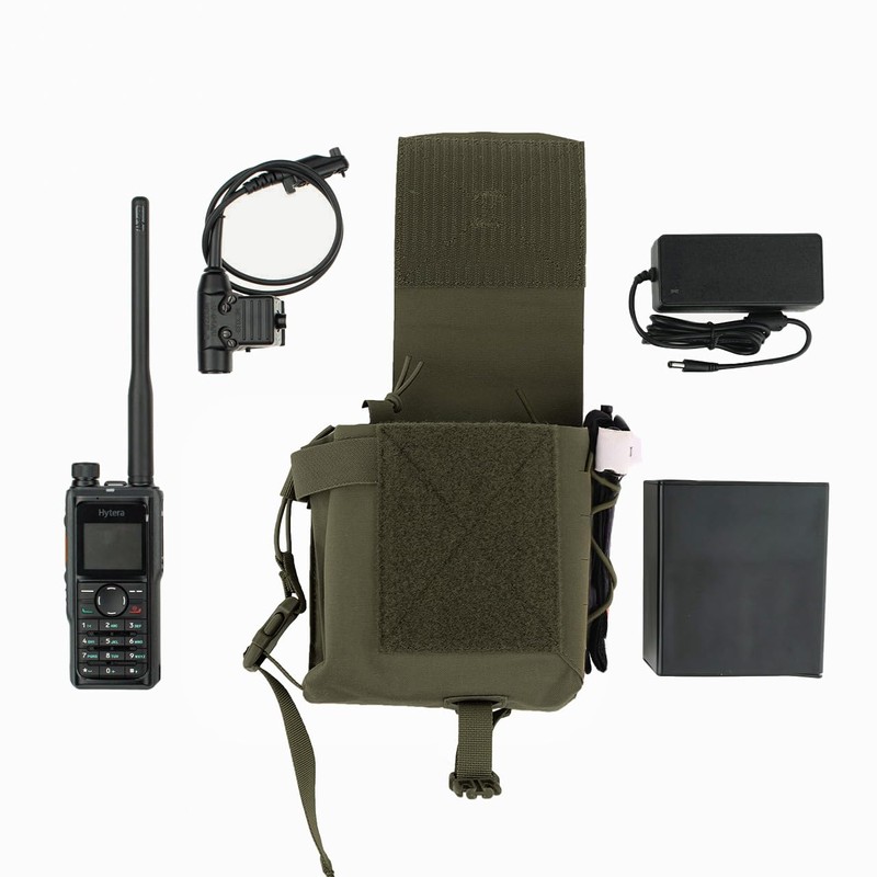 MOLLE Radio Pouch, Tactical Utility Bag (RG)