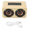Retro Bluetooth Speaker Built in Mic Portable Wireless Speaker Supports