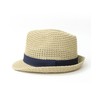 regnuu Straw Hat, Mugi Straw Hat, Men's, Aze Knitting, Medium