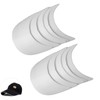 ArrErr 10 Pack Baseball Cap Visor Insert Shape Plastic Stand