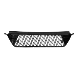 WenQi Fit 2022-2024 Honda Civic 4DR Glossy Black Front Bumper Lower Grille Honeycomb