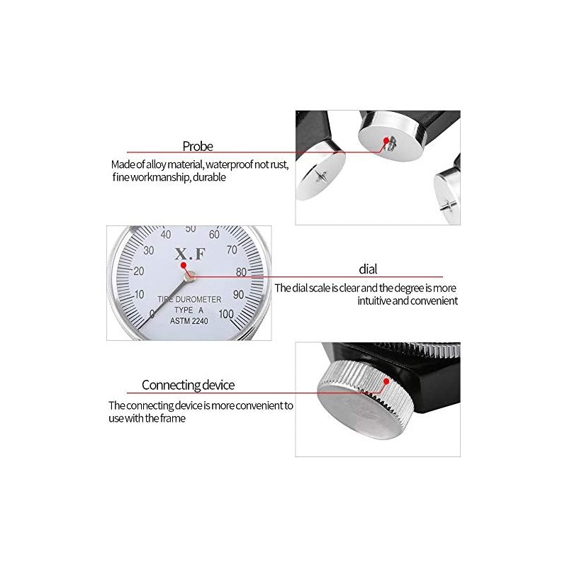 Hardness Tester Rubber Hardness Tester, Shore Type A/O/D Rubber Tyres