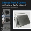 RDP Hooded Wall Vent with Screen and Damper (8 Inch,