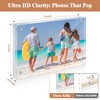 Photo Frames 4x6, Acrylic Picture Frames Double Sided Magnetic Clear,