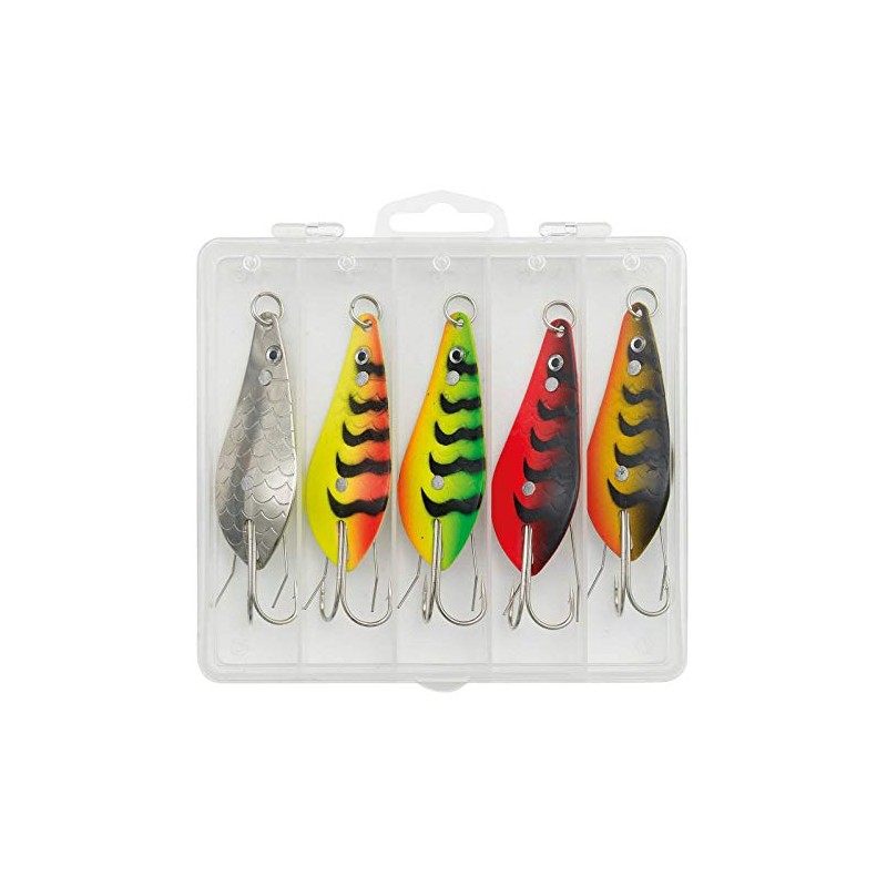 Kinetic WY Herb Blinker Pike Blinker Fishing Set – 5