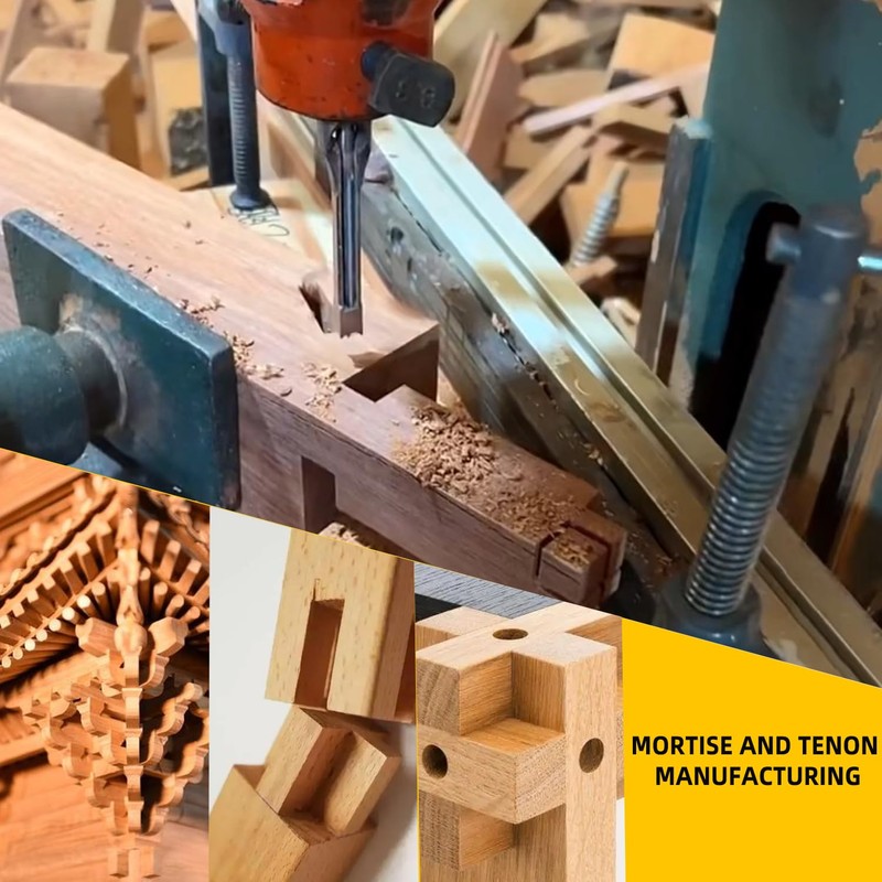 1Pcs Wood Square Mortise Hole Mortise Hole Rectangular Slot Drill
